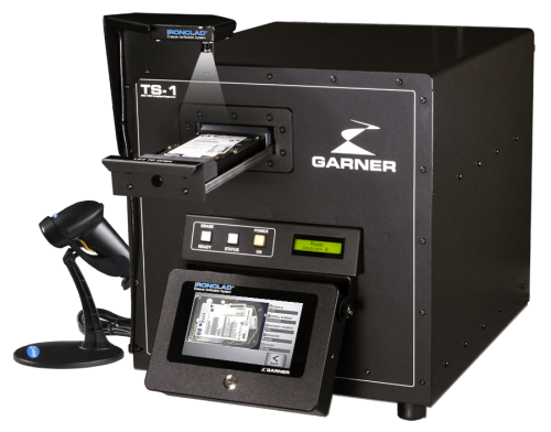 Hard Drive & Tape Degausser | Erasure and Destruction Verification System